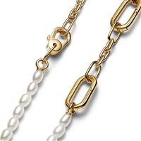 Collana Pandora Donna in Lega metallica Perla 362302C01-45 - 362302C01-45